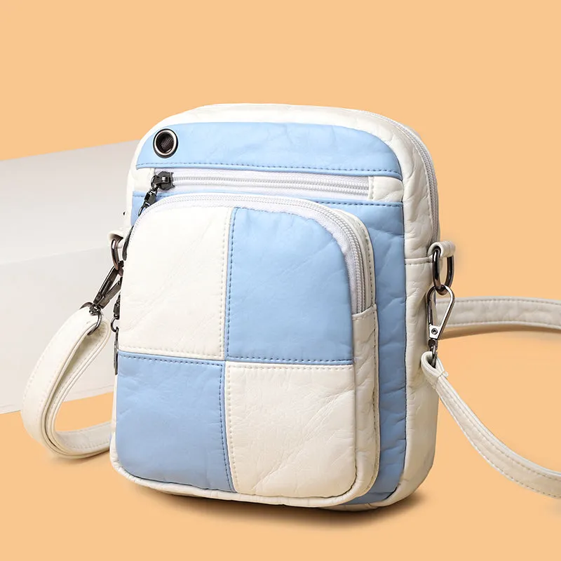 LUCY CLAIRE LEATHER CROSSBODY
